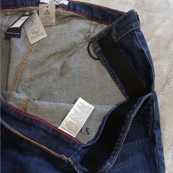 Tommy Hilfiger Blue Flare & Wide Leg Jeans - Picture 8 of 16